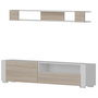 Hanah Home Mueble para TV Arya - Blanco y Córdoba